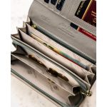 Peterson Női Bőr Pénztárca - Ptn Ph20-Lfl-6905 Black - Fekete