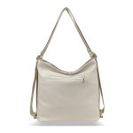Zellia Női Válltáska/Hátizsáká Alakítható 24083 Beige - Holo Fehér -