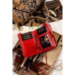 Peterson Női Bőr Pénztárca Ptn 425214-Dsl-6150 - Piros