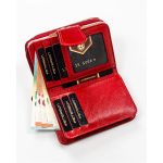 Peterson Női Bőr Pénztárca Ptn 425214-Dsl-6150 - Piros