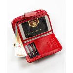 Peterson Női Bőr Pénztárca Ptn 425214-Dsl-6150 - Piros