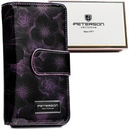   Peterson Női Bőr Pénztárca Ptn Ps116-Fds-1602 Purple - Lila