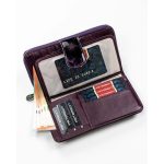 Peterson Női Bőr Pénztárca Ptn Ps116-Fds-1602 Purple - Lila