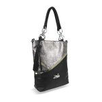 Zellia Női Válltáska 24046 Fekete-Grafit - Crystal -