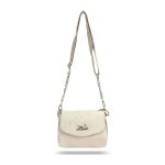 Zellia Női Oldaltáska 25101 Beige - Velúr -