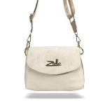 Zellia Női Oldaltáska 25101 Beige - Velúr -