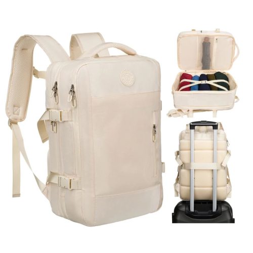 Peterson Hátizsák Ptn 24421-6170 Ecru  - 45 X 30 X 25 Cm