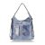 Zellia Női Válltáska/Hátizsáká Alakítható 19010 Jeans Blue