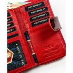 Peterson Női Bőr Pénztárca Ptn Ps116-Fds-1626 Red - Piros