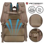 Peterson Hátizsák Ptn 24421-5081 Beige - 45 X 30 X 25 Cm
