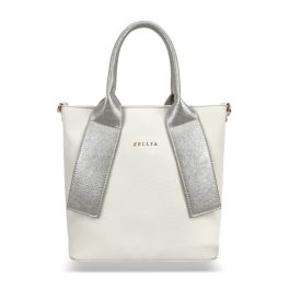Zellia Női Kézitáska H728 Beige-Shiny Gold - D217 -