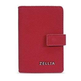 Zellia Női Kártyatartó Hz-128 D217 - 2181D - Red - Piros