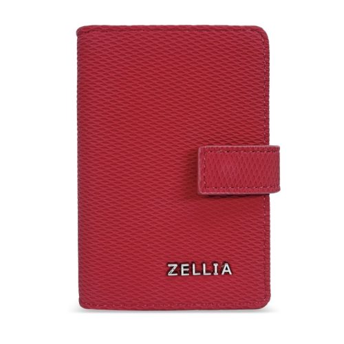 Zellia Női Kártyatartó Hz-128 D217 - 2181D - Red - Piros