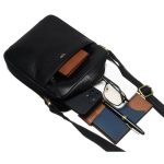 Peterson Férfi Bőr Oldaltáska Ptn 720-Tum-0536 Fekete