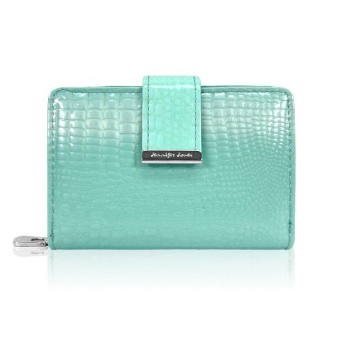 Jennifer Jones Női Bőr Pénztárca 5198-2 Ezüst Gyöngyház Hatás - Kis Méret -