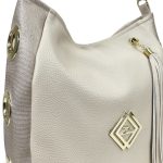 Zellia Női Válltáska Zlb180 Beige-Arany - Diamond -
