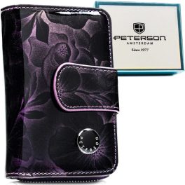   Peterson Női Bőr Pénztárcaptn Ps115-Fds-1848 Purple - Lila