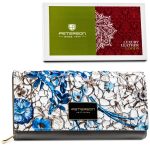 Peterson Női Bőr Pénztárca - Ptn Ph20-Lfl-6912 Blue - Kék