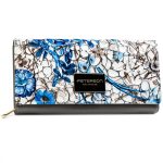 Peterson Női Bőr Pénztárca - Ptn Ph20-Lfl-6912 Blue - Kék