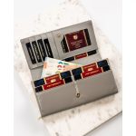 Peterson Női Bőr Pénztárca - Ptn Ph20-Lfl-6912 Blue - Kék