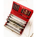 Peterson Női Bőr Pénztárca Ptn 72401-Dsl-2820 Red