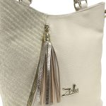 Zellia Női Válltáska 24167 Beige-Arany