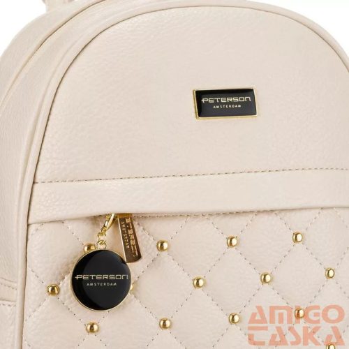 Peterson Női Hátizsák Ptn Spy-1-F19-0866 L.Beige - Világos Beige