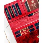 Peterson Női Bőr Pénztárca Ptn 42106-Bfbc-8201 Red - Piros