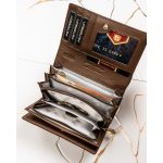 Peterson Női Pénztárca - Echo És Természetes Bőr Ptn Ps112-Hnl-2913 Brown