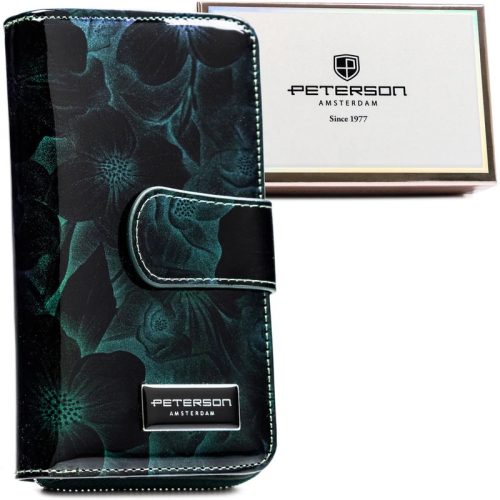 Peterson Női Bőr Pénztárca Ptn Ps116-Fds-1596 Green - Zöld