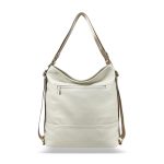 Zellia Női Válltáska/Hátizsáká Alakítható 19010 Holo Beige