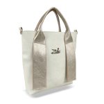 Zellia Női Kézitáska 25010 Beige-Arany - Pearl-Brw -