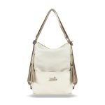 Zellia Női Válltáska/Hátizsáká Alakítható 22199 Beige - Shiny -