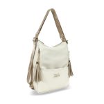 Zellia Női Válltáska/Hátizsáká Alakítható 22199 Beige - Shiny -