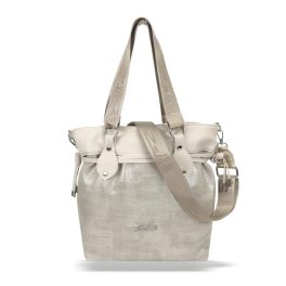Zellia Női Válltáska 24112 Beige-Arany - Ch -