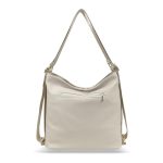 Zellia Női Válltáska/Hátizsáká Alakítható 24083 Beige-Arany - Pearl -
