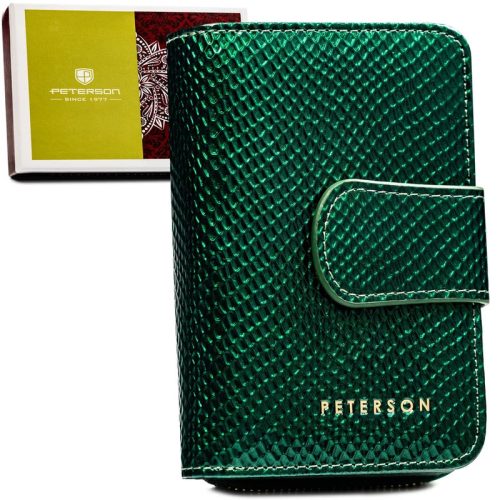 Peterson Női Bőr Pénztárca 425214-Dsl-6143 Green - Zöld