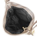 Zellia Női Válltáska/Hátizsáká Alakítható Zlb275 Fehér-Arany - Shiny-Brw -