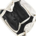 Zellia Női Válltáska 24055 Fehér-Arany-Beige