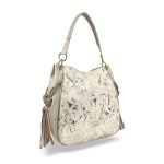 Zellia Női Válltáska 25036 Beige - Gold Leaf -