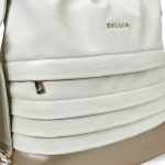 Zellia Női Válltáska/Hátizsáká Alakítható Hz-111 Beige-Pezsgő Arany - D217 -