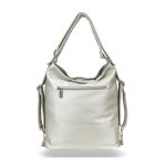 Zellia Női Válltáska/Hátizsáká Alakítható Hz-111 Pearl Beige - Gyöngyházas - K960