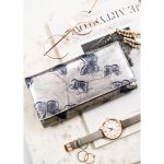 Peterson Női Bőr Pénztárca PTN 42106-BF-0476 Silver