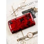 Peterson Női Bőr Pénztárca Ptn 76116-Bf-0483 Red