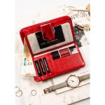 Peterson Női Bőr Pénztárca Ptn 76116-Bf-0483 Red