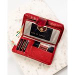 Peterson Női Bőr Pénztárca Ptn 76116-Bf-0483 Red