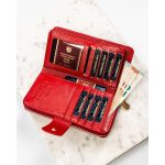 Peterson Női Bőr Pénztárca Ptn 76116-Bf-0483 Red