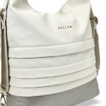 Zellia Női Válltáska/Hátizsáká Alakítható Hz-111 Beige-Arany - D217 -