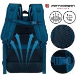 Peterson Hátizsák Ptn 24421-5104 Blue  - 45 X 30 X 25 Cm
