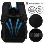 Peterson Hátizsák Ptn 24421-5074 Black - 45 X 30 X 25 Cm